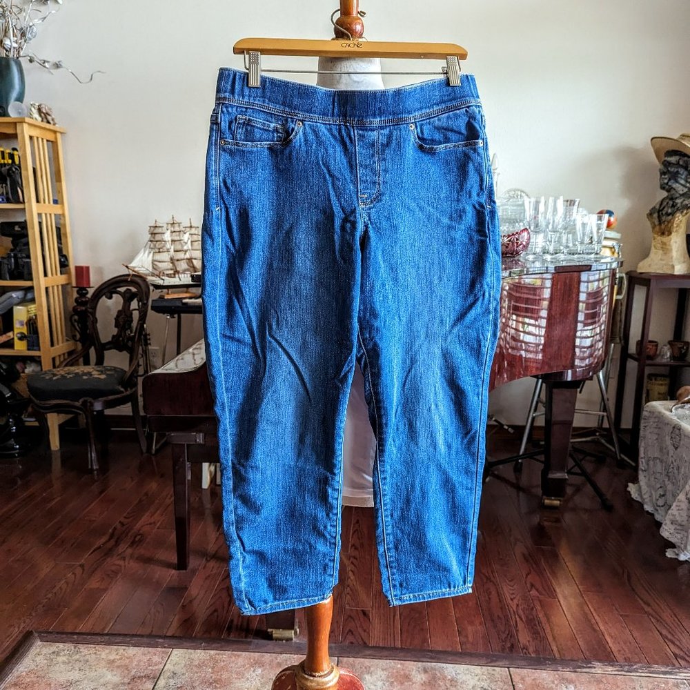 Levi's blue jean look leggings  Sz 29